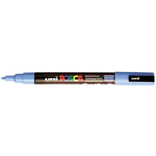 Uni Posca PC-3M marker nebo plavi