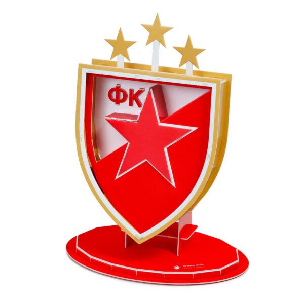 3D puzzle grb FK Crvena zvezda