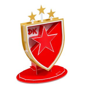 3D puzzle grb FK Crvena zvezda
