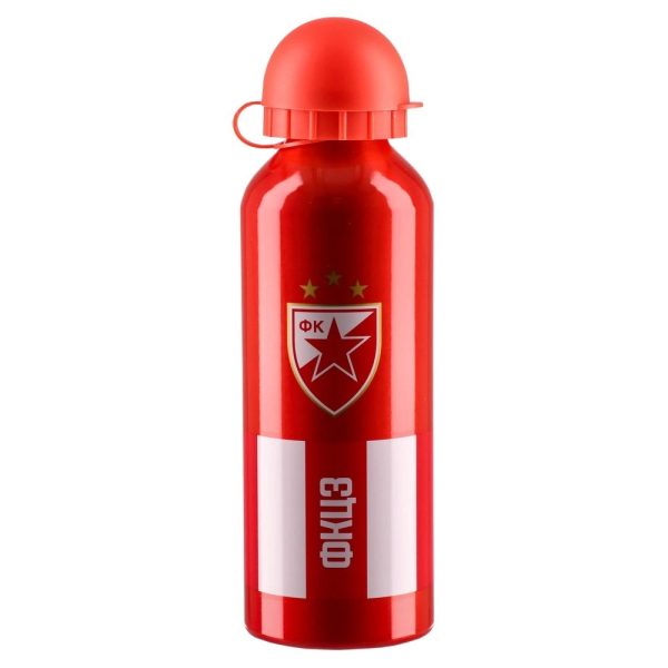 Alu Flowy Class flašica aluminijumska 500 ml, Crvena zvezda