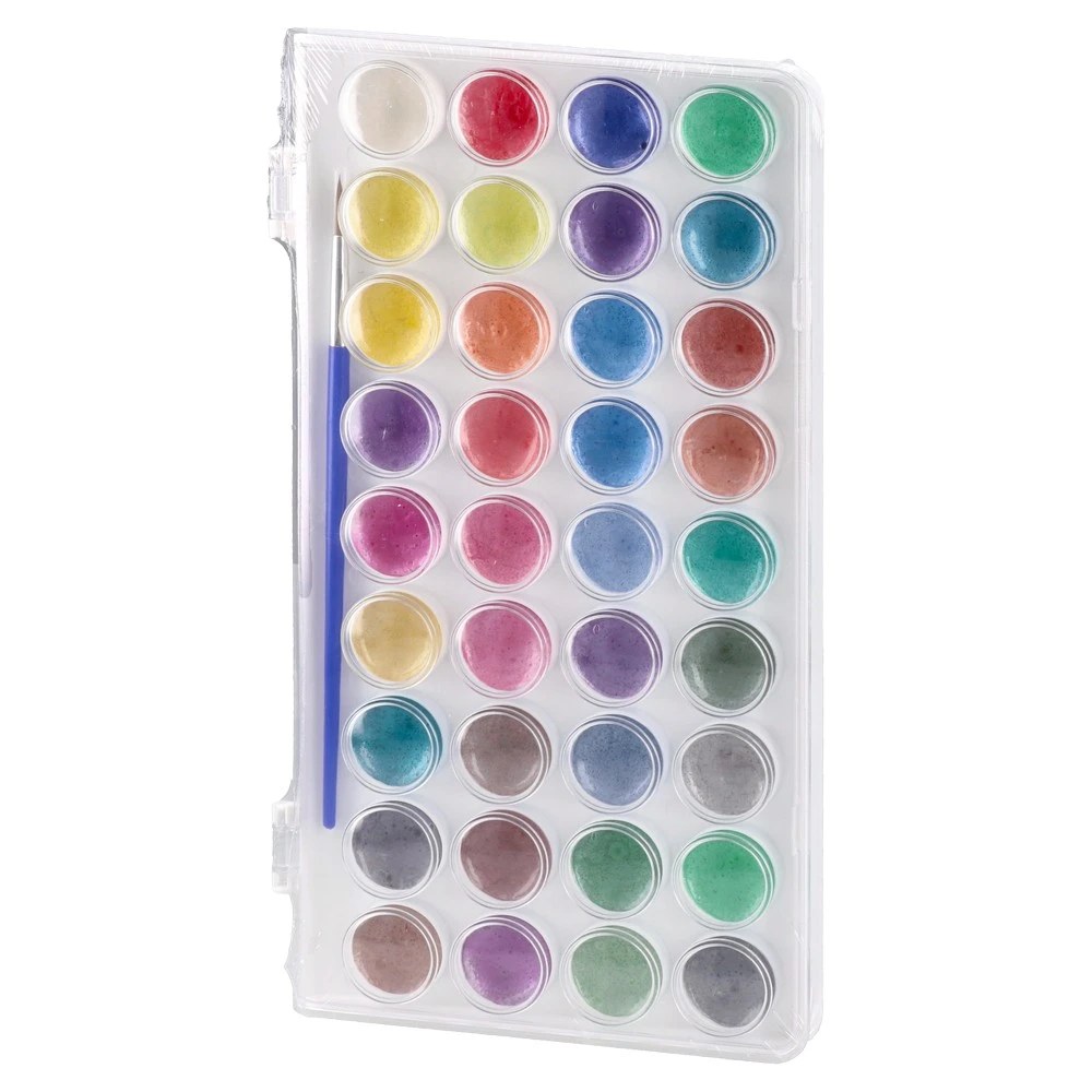 AquaReal vodene boje, metalik, 36 boja