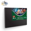Art Line crno slikarsko platno 280 g/m² 18x24 cm