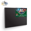 Art Line crno slikarsko platno 280 g/m² 40x50 cm
