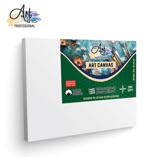 Art Line slikarsko platno 280 g/m² 18x24 cm