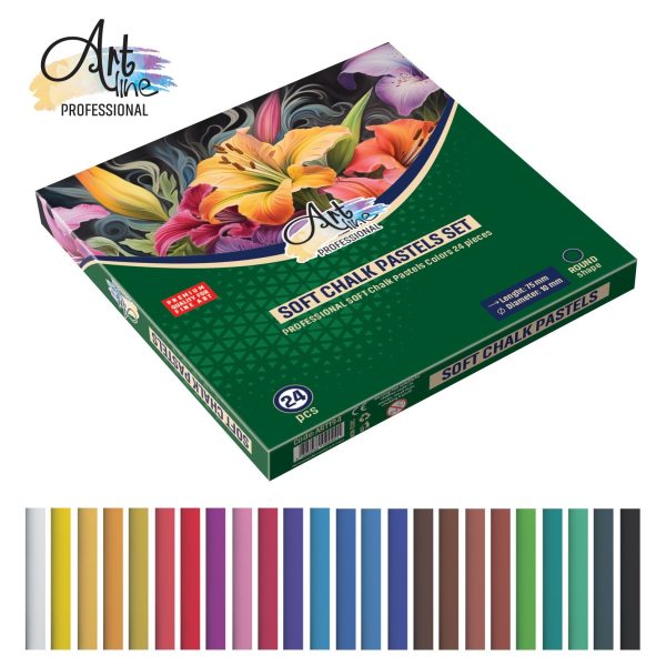 Art Line umetničke meke pastele 24 boje
