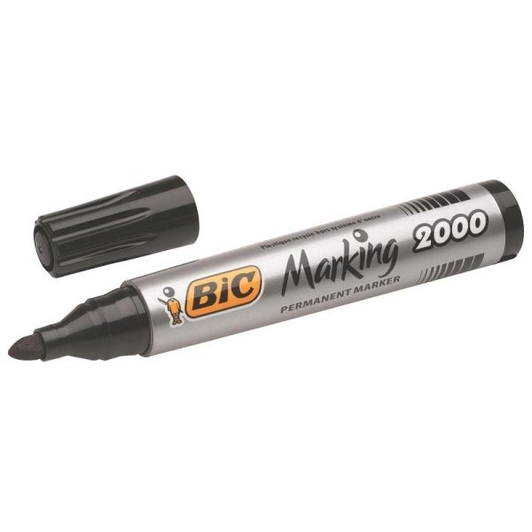 BIC Marking 2000 permanent marker, crni