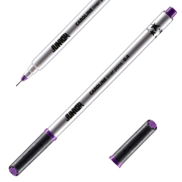 Caroline liner 0.4 mm, ljubičasti