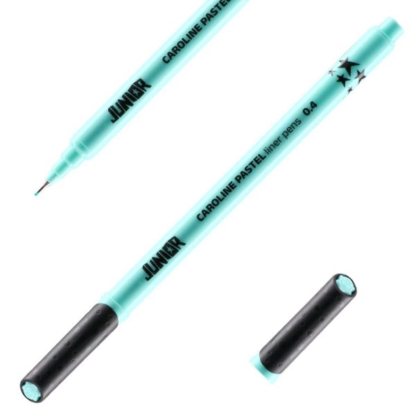 Caroline pastel liner 0.4 mm, plavi