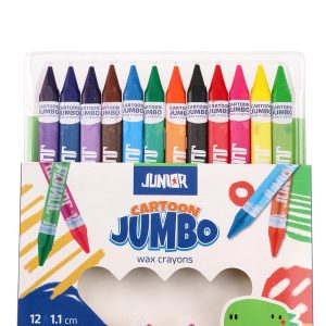 Cartoon Jumbo voštana boja, trouglasta, 12 kom