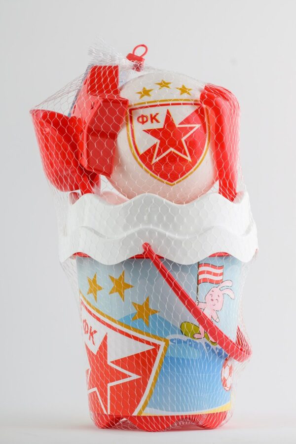Dečiji set za plažu Crvena zvezda