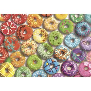 Eurographics puzzle 550 delova u limenci u obliku krofne