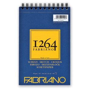 Fabriano Sketches blok za skiciranje A5, spirala, 60 listova