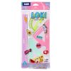 Loki set lenjira, pastel, 30 cm, 4 kom