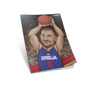 Octopus sveska A4 čista Caricature
