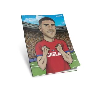Octopus sveska A4 dikto Caricature