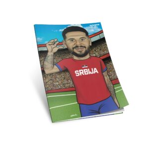 Octopus sveska A4 dikto Caricature