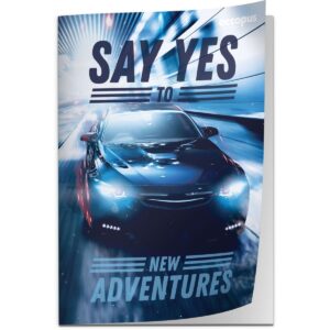Octopus sveska A4 sitni karo Cars