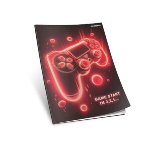 Octopus sveska A4 sitni karo Gaming