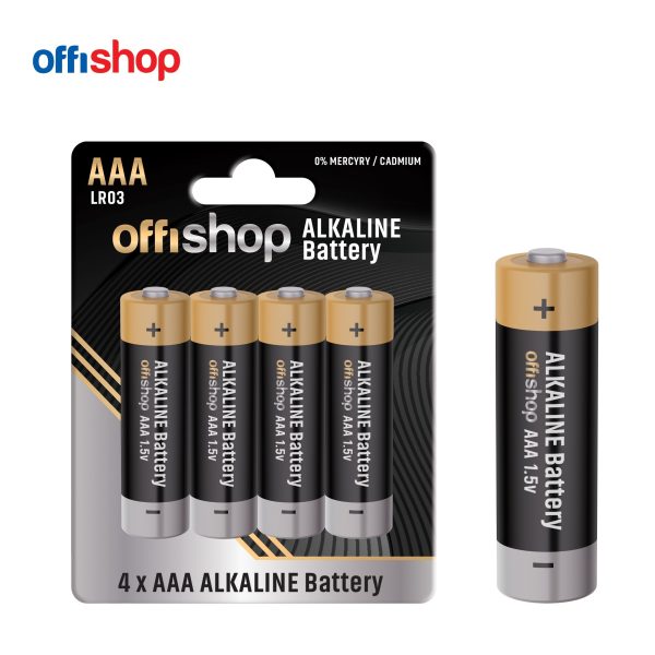 Offishop alkalne baterije AAA LR3 1/4