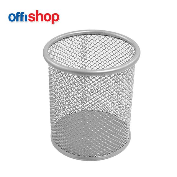 Offishop čaša za olovke žičana srebrna