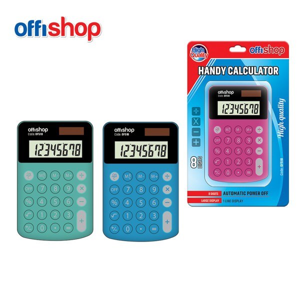 Offishop džepni kalkulator 8 cifara u boji