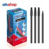 Offishop jednokratna hemijska olovka crna