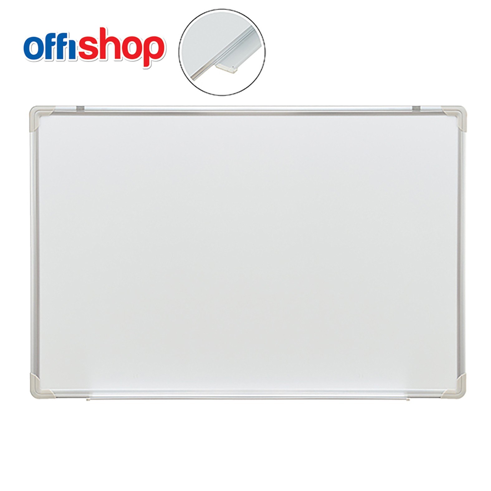 Offishop magnetna tabla bela 45x60 cm