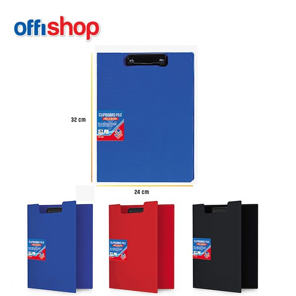 Offishop podmetač sa klipsom i preklopom A4
