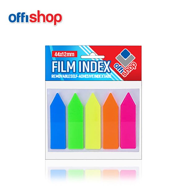 Offishop samolepljive strelice indeks 44x12 mm 5 boja