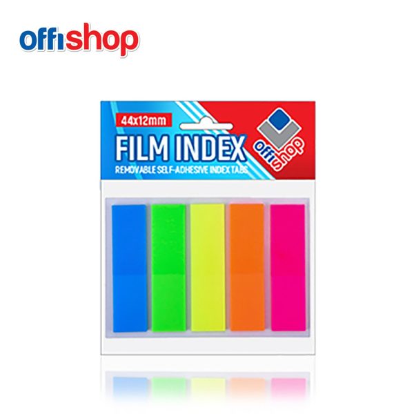 Offishop samolepljivi indeks obeleživači 44x12 mm 5 boja