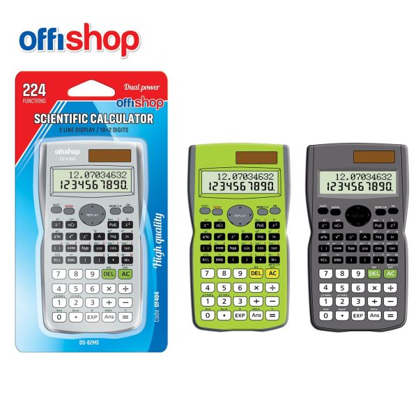 Offishop školski kalkulator 224 funkcije dual power