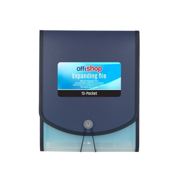 Offishop sortirna fascikla A4 13 pregrada Color Style