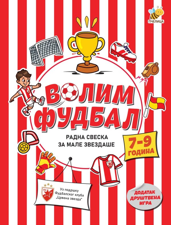 Volim fudbal 7-9 radna sveska za zvezdaše