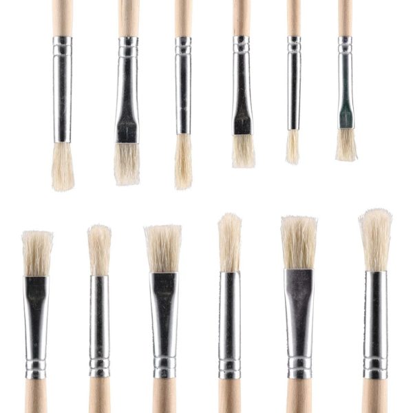 Pop brush set slikarskih četkica, 12 komada