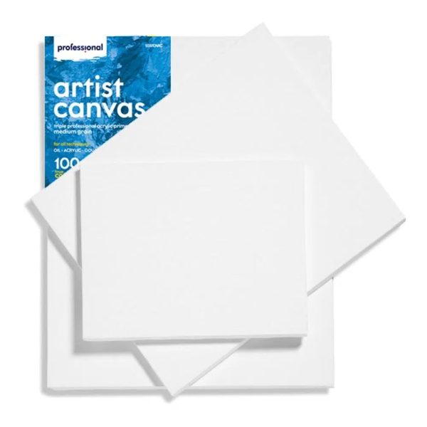 Professional canvas slikarsko platno na blind ramu 30 x 30 cm