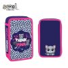 S-Cool dvodelna puna pernica mačka Think Pink SC3276