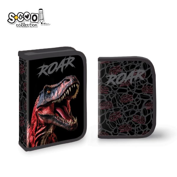 S-Cool jednodelna puna pernica dinosaurus Roar SC3268