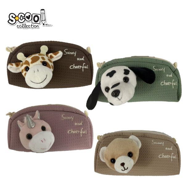 S-Cool plišana pernica Baby Animals SC3459