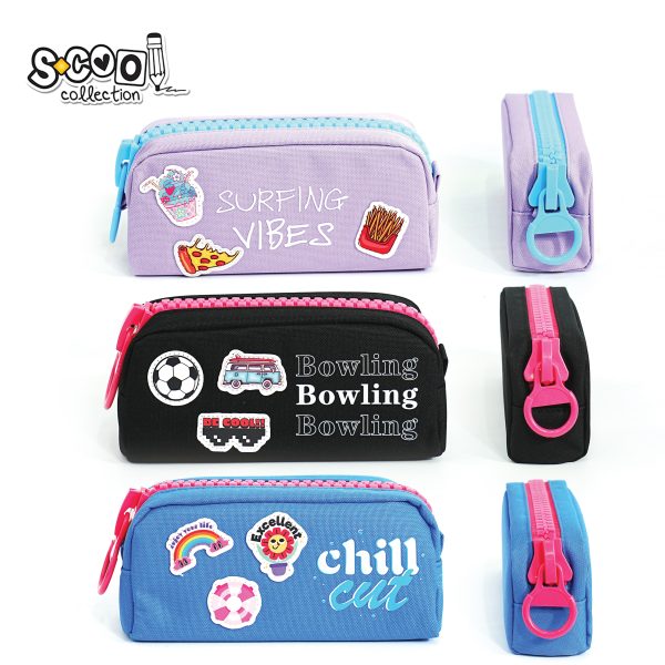 S-Cool prazna pernica Jumbo Ziper SC3461