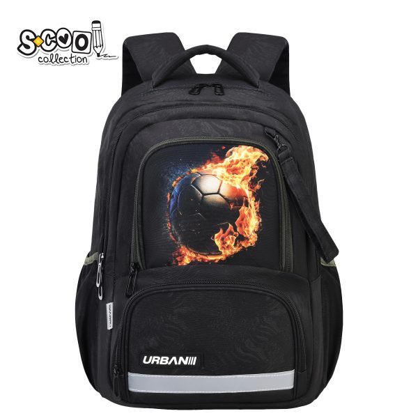 S-Cool URBAN ergonomski ranac vatreni fudbal SC3383