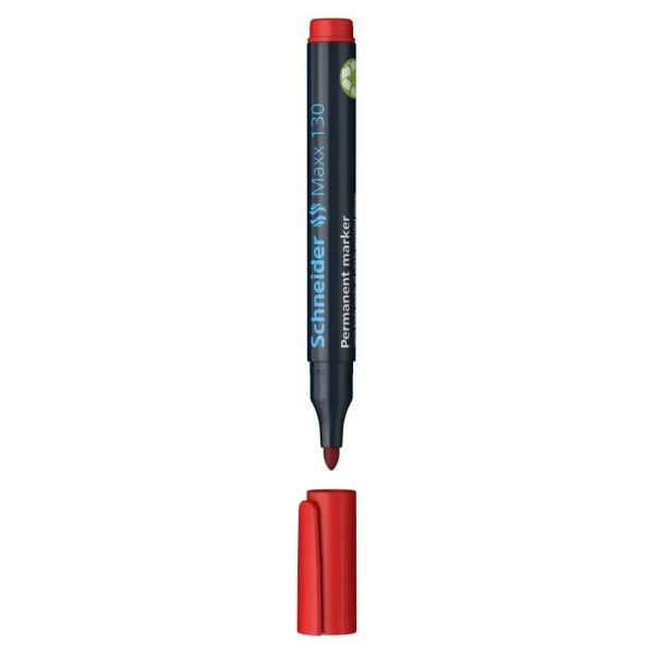 Schneider Maxx 130 permanentni marker, crveni