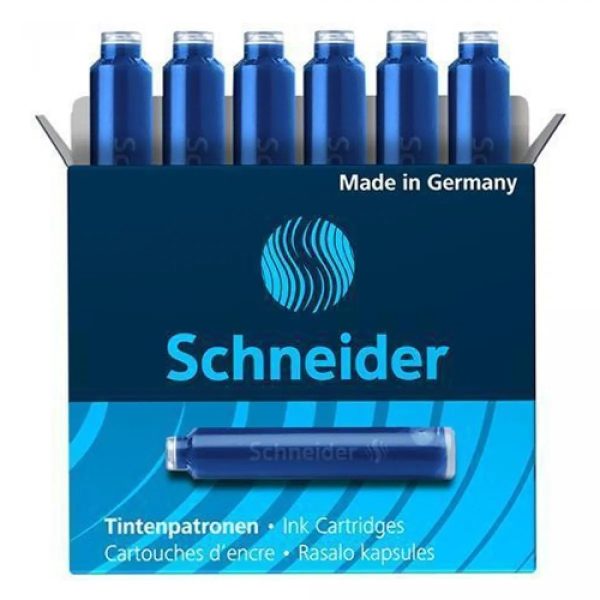 Ink patrone za naliv pero, plave, 6 komada