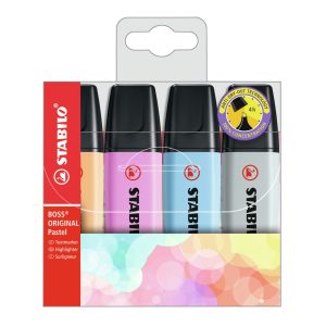 Stabilo Boss Original pastel signir, set 4