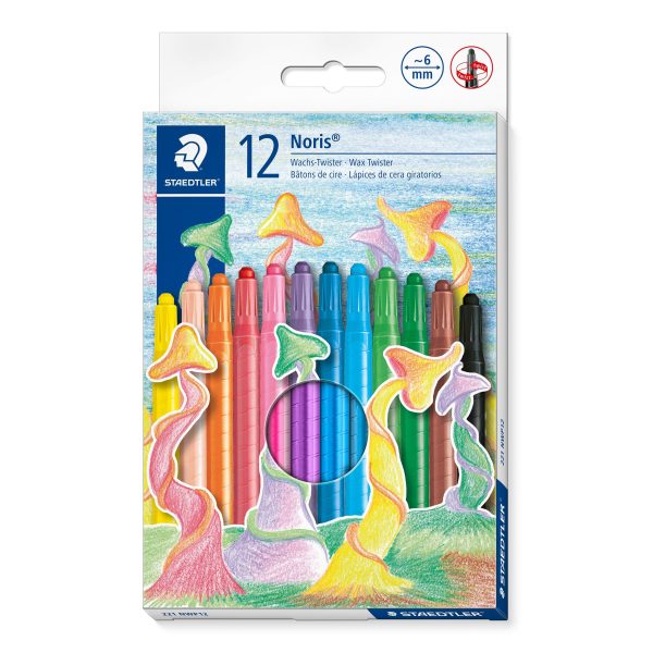 Staedtler Noris Twisty voštane boje 1/12