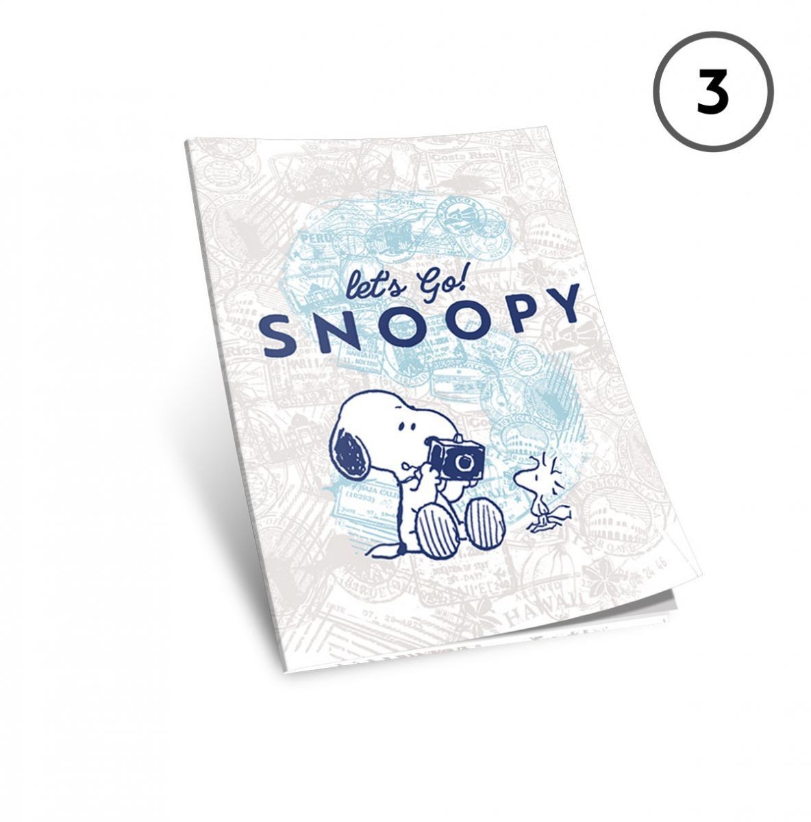 Sveska A4 sitni karo Snoopy