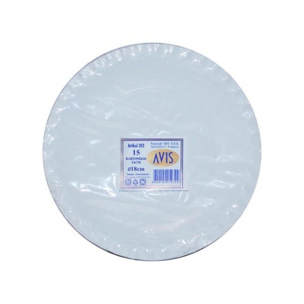 Tacna fi 18 cm, bela