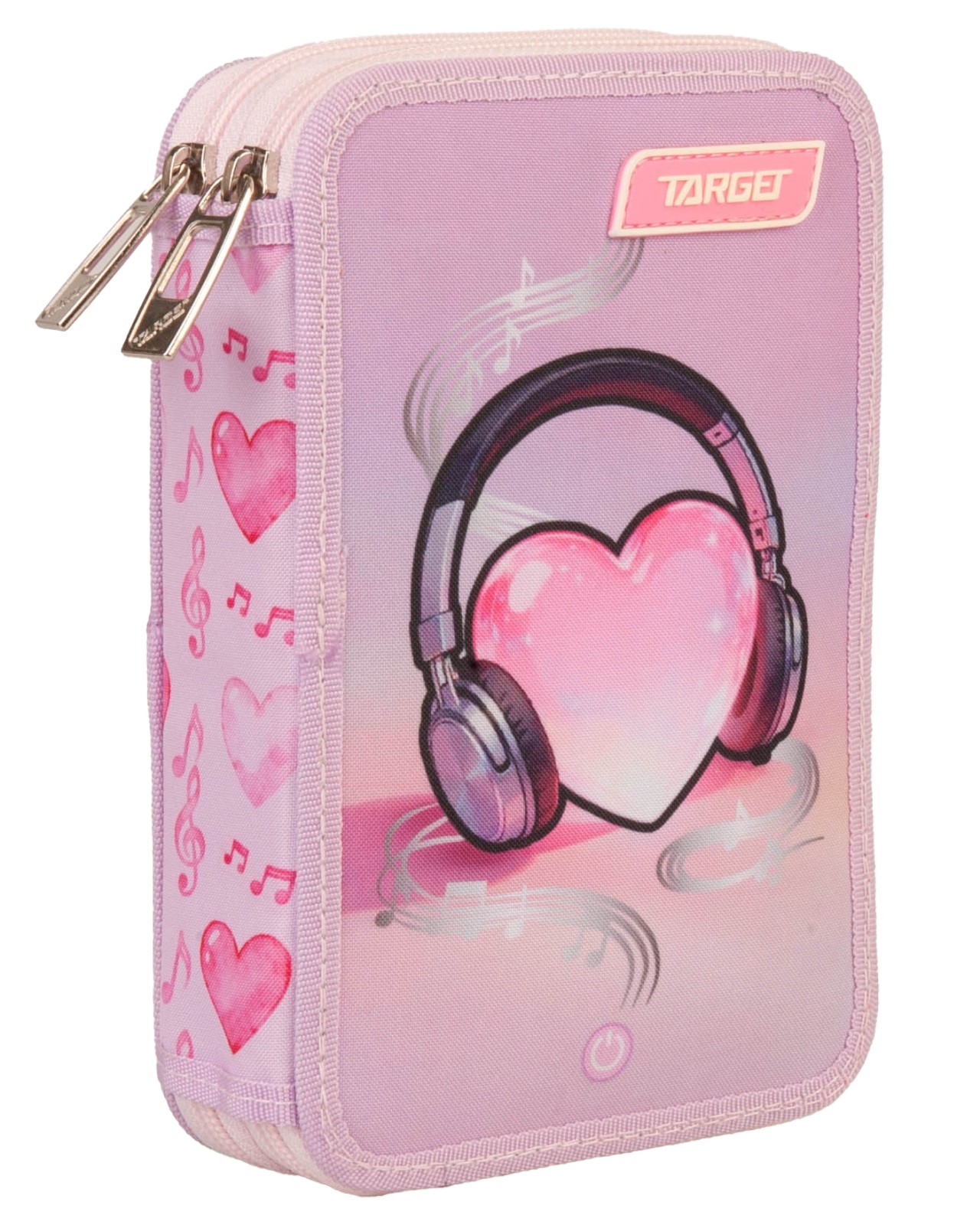 Target puna dupla pernica sa LED svetlom Music Heart