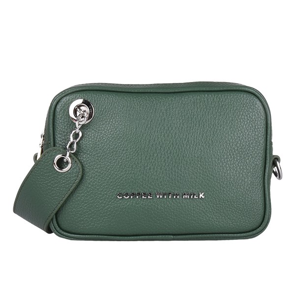 Manual Coffee With Milk torba 1016 – crossbody, zelena