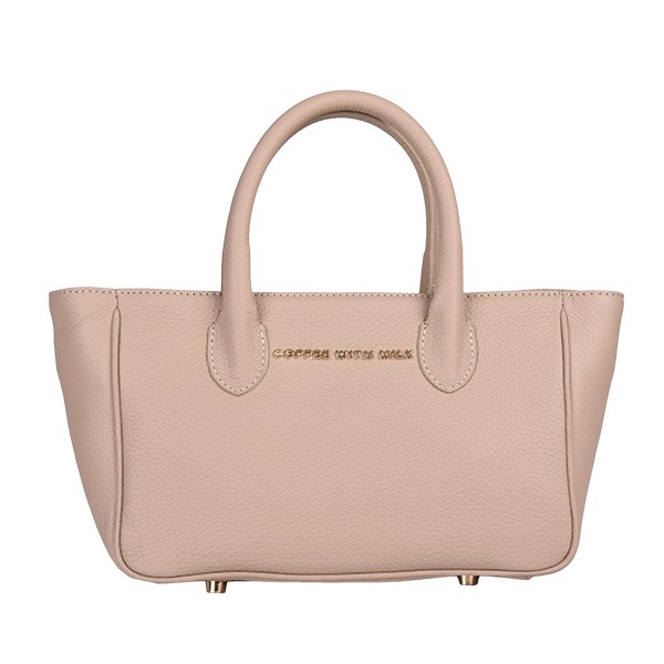 Manual Coffee With Milk torba 9025 – mini tote, bež ili bež/ljubičasta