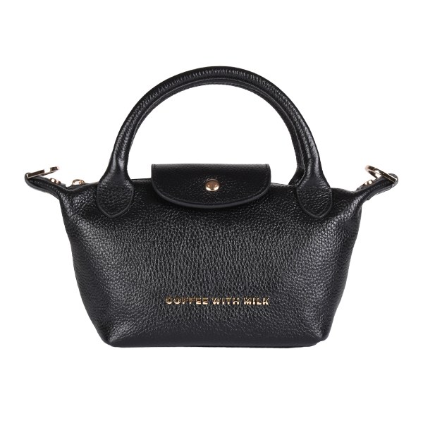 Manual Coffee With Milk torba 969 – crni mini shopper